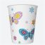 Butterfly With Flowers paper cup 8 pcs 250 ml