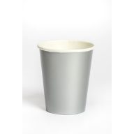Colour Silver paper cup 8 pcs 250 ml