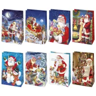 Christmas Wishes paper gift bag 16x24x7 cm