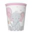 Elephant Pink Balloon Baby paper cup 8 pcs 250 ml