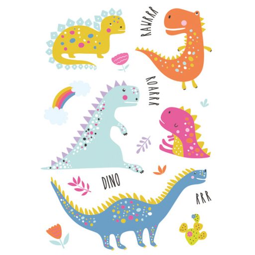 Dinosaur Roar A/4 elastic folder