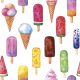 Ice Cream Watercolour Ice Cream Napkin 20 pcs 33x33 cm