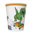 Dinosaur Crazy paper cup 8 pcs 250 ml
