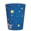 Space Rockets&Aliens paper cup 8 pcs 250 ml