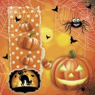 Halloween Scary napkin, set of 20, 33x33 cm