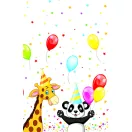 Happy Birthday Star Happy Birthday paper tablecloth 120x180 cm