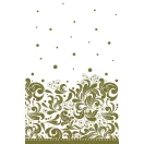 Colour Gold Decorative paper tablecloth 120x180 cm