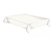 Colour Pastel Dots paper tablecloth 120x180 cm