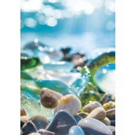Colour Sea Glass Nature A/4 Elastic Folder