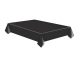Colour White Dots Black paper tablecloth 120x180 cm