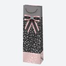 Colour Bow paper wine bag 10.5x33x8.5 cm