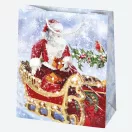 Christmas Toyland paper gift bag 19x23x10.5 cm