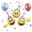 Emoji  Icons&Balloons Smiley napkin 20 pcs 33x33 cm