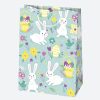 Easter Bunnies paper gift bag 23x32x11 cm