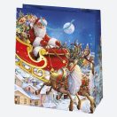 Christmas Miracle paper gift bag, gift bag 19x23x10.5 cm