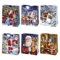 Christmas Wonderland paper gift bag 19x23x10.5 cm