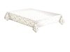 Christmas Gold Stars paper tablecloth 120x180 cm