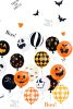 Halloween Scary Balloons paper tablecloth 120x180 cm