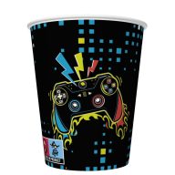 Gamer Play Pad paper cup, pack of 8, 250 ml
