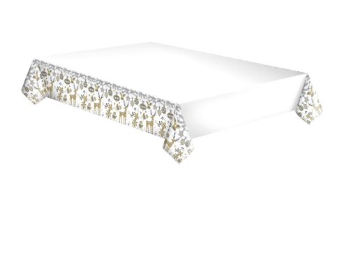 Christmas Nordic Style paper tablecloth 120x180 cm