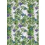 Colour Fern and Butterfly Nature A/4 Elastic Folder