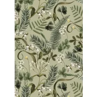 Colour Green Plant Nature A/4 elastic folder