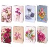 Colour Bouquets Flower paper gift bag, gift bag 16x24x7 cm