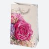 Colour Bouquets Flower paper gift bag, gift bag 16x24x7 cm