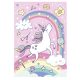 Unicorn Rainbow A/4 elastic folder