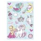 Unicorn Believe in Magic A/4 elastic folder