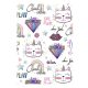 Cat Chic Girl A/4 elastic folder