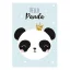 Panda Crown A/4 elastic folder