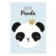 Panda Crown A/4 elastic folder
