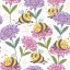 Flower Happy Bees 20-piece napkin 33x33 cm
