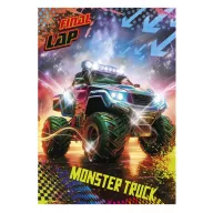 Vehicle Final Lap Monster Truck A/4 elastic folder