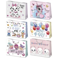   Happy Birthday Sissy Happy Birthday paper gift bag, gift bag 30x23x10 cm