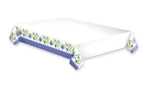 Colour Folk Embroidery paper tablecloth 120x180 cm