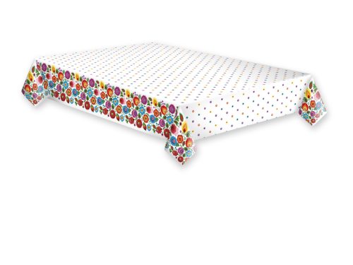 Colour Cutout paper tablecloth 120x180 cm