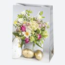 Easter Flowers paper gift bag 23x32x11 cm