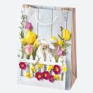 Easter Flowers paper gift bag 23x32x11 cm