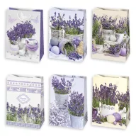 Flower For You Lavender paper gift bag 23x32x11 cm
