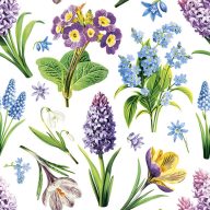 Flower Garden napkin 20-piece 33x33 cm
