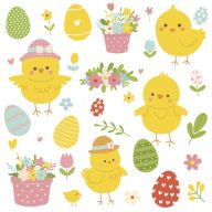 Easter Cheerful Chicks napkin 20 pcs 33x33 cm