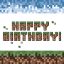Happy Birthday Pixel Block Happy Birthday napkin set of 20 33x33 cm