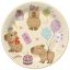 Happy Birthday Capybaras Happy Birthday paper plate set of 8, 22.7 cm