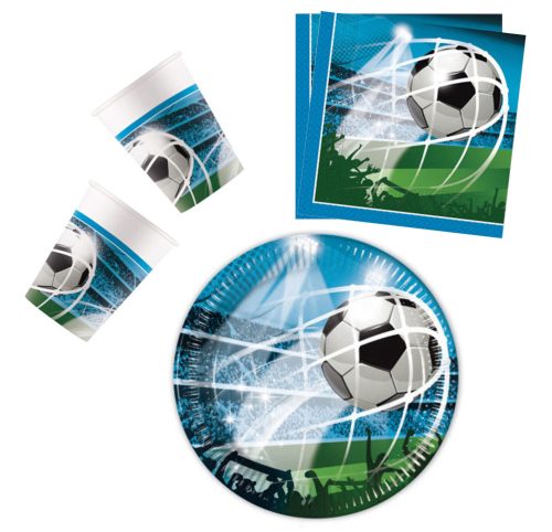 Soccer Fans, Football Party set 36 pieces
