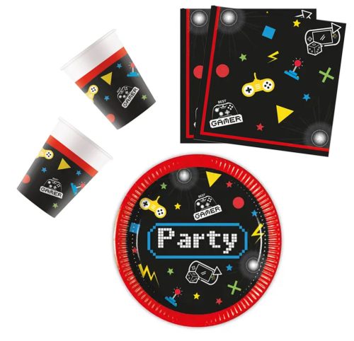 Gaming Party party set 36 pieces