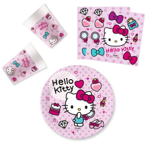 Hello Kitty Fashion party set 36 pieces
