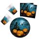 Halloween Sensations Party set with 36 23 cm plates