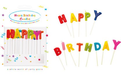 Happy Birthday Happy Birthday cake candle, candle set